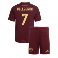 AS Roma Lorenzo Pellegrini #7 Hemmatröja Barn 2024-25 Kortärmad (+ Korta byxor)